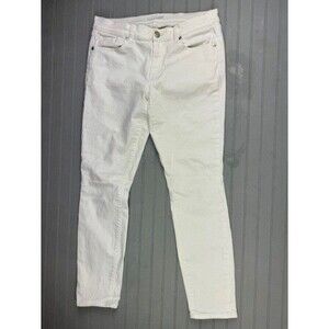 Loft Size 28 6 Womens Jeans Modern Skinny Low Rise Stretch White